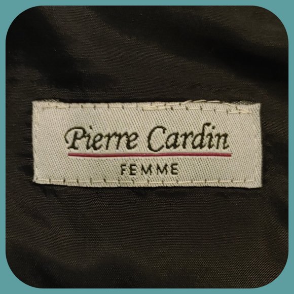 PIERRE CARDIN || Fully-Lined Sleeveless Sheath Dress (SIZE 8) - Picture 8 of 10